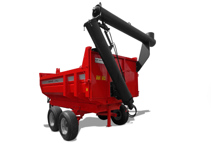 Carreta forrageira graneleira CFG Ipacol para transporte de grãos e silagem.