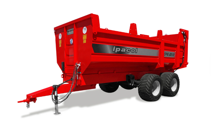Carreta Forrageira Graneleira Ipacol CFG 22.0 e 30.0 para transporte de cargas pesadas.