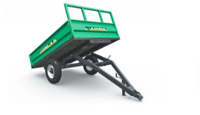 Carreta agrícola Luma modelos 4.0 e 6.0 com chassis metálico e opções basculante e sobreguarda.