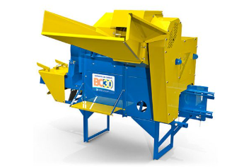 Batedeira de cereais BC-30 com motor elétrico LUMA para pequenos agricultores.
