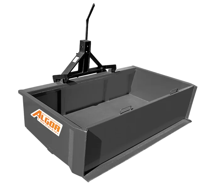 Raspo Transportador para movimentação de solo e materiais a granel no campo.