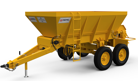 Distribuidor de Calcário DC 6T e 8T MEPEL direto de fábrica com cotação e frete.