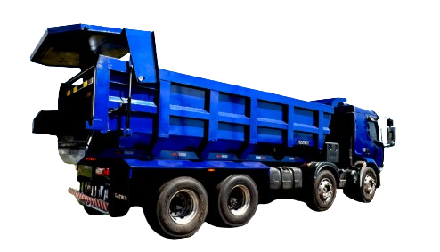 Caçamba de empurre sobrechassi CATISTI para transporte agrícola e industrial.