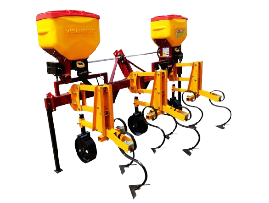 Cultivador com adubadeiras 3 linhas VNCA-3L7 Visanorte.