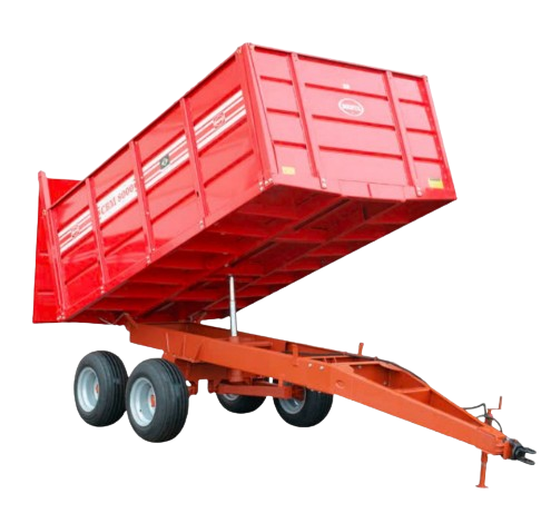 Carreta basculante forrageira Menta CBM 8000 e CBM 11000 Tandem.