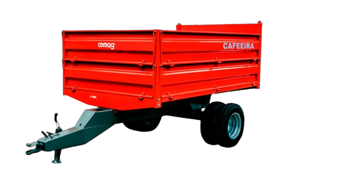 : Comprar carreta agrícola hidráulica CBHM5000 5 toneladas direto de fábrica com basculamento 45°.